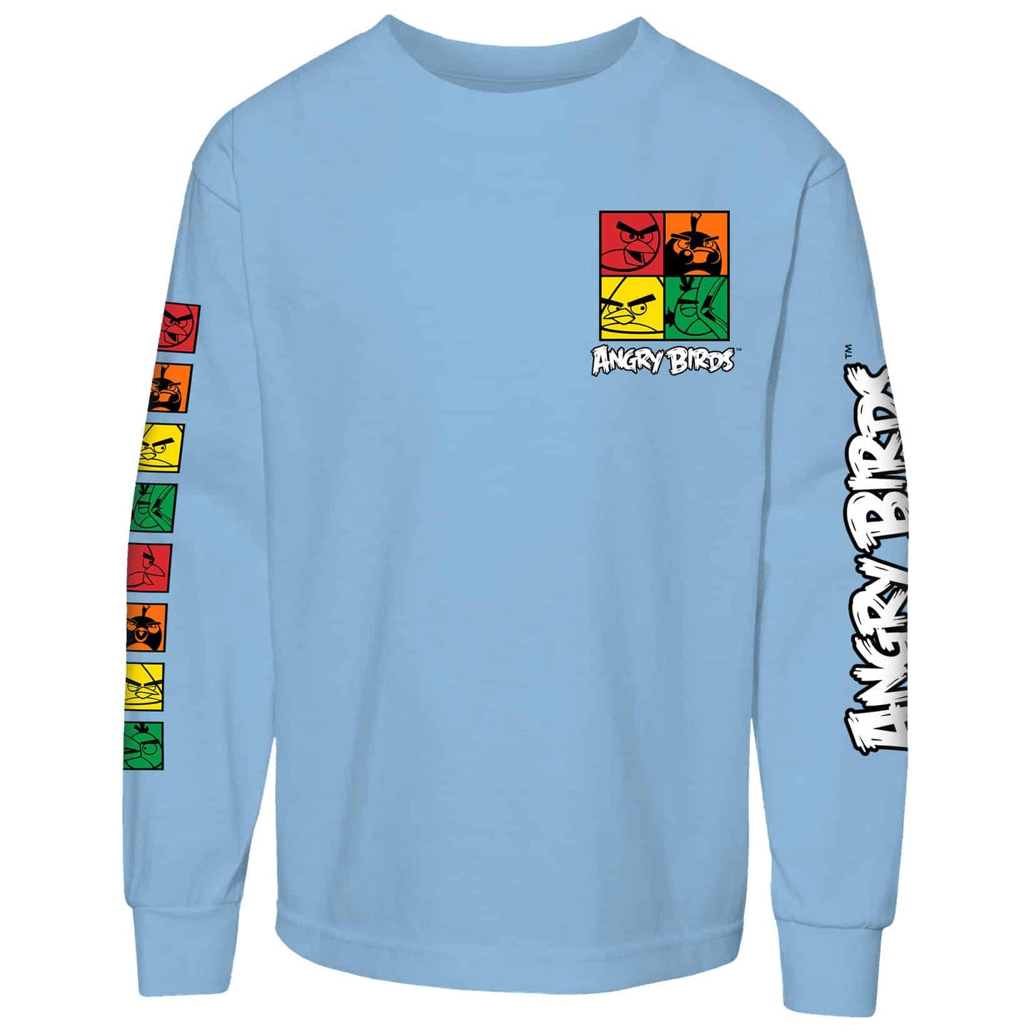 ANGRY BIRDS OFFICAIL LONG SLEEVE KIDS T-SHIRTS