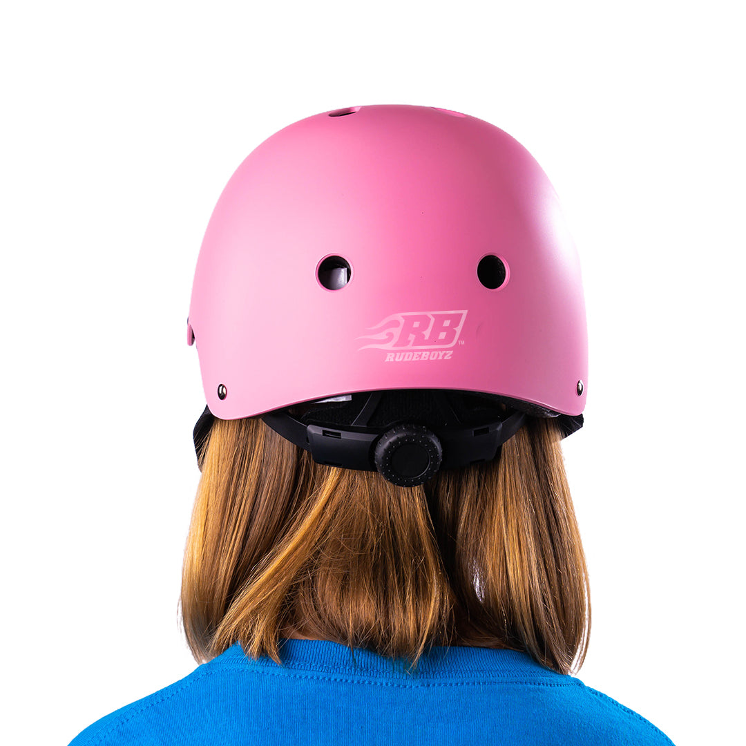 KIDS SKATEBOARD HELMET & PADS PROTECTIVE GEAR SET