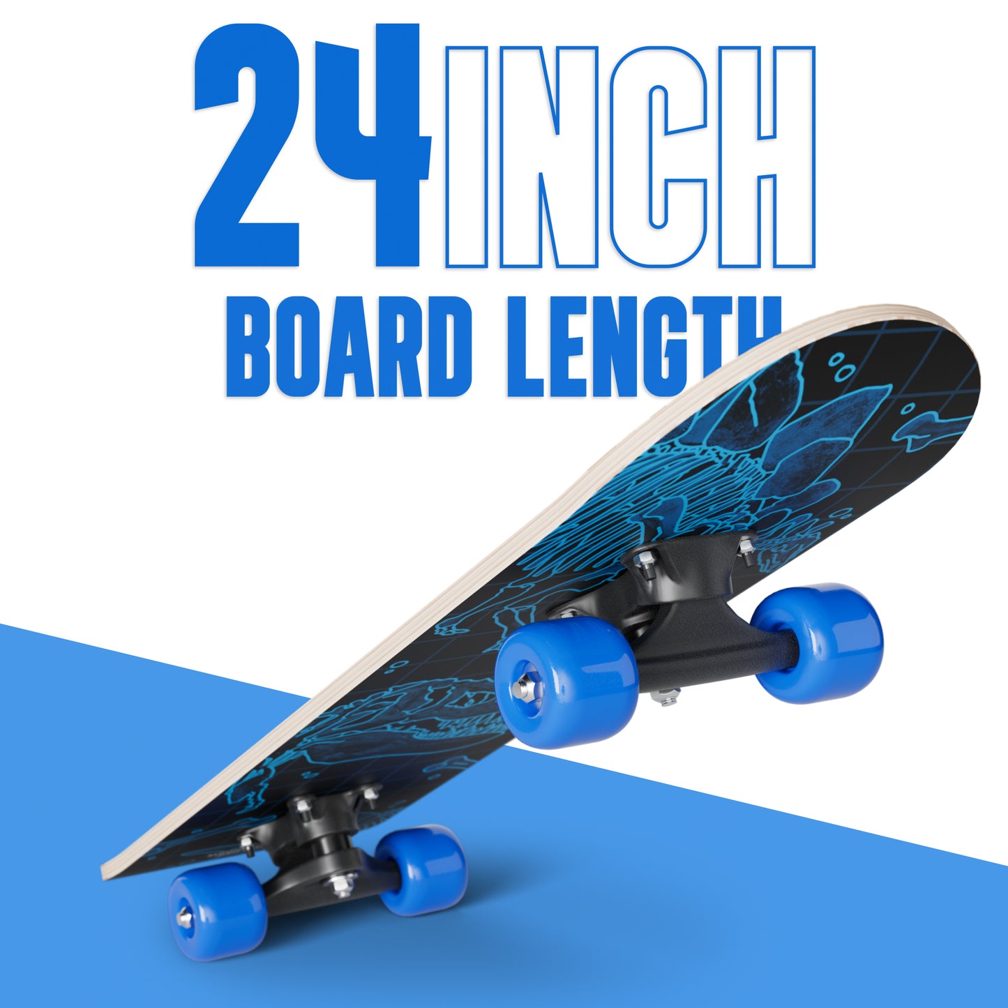 24" KID'S MINI SKATEBOARDS