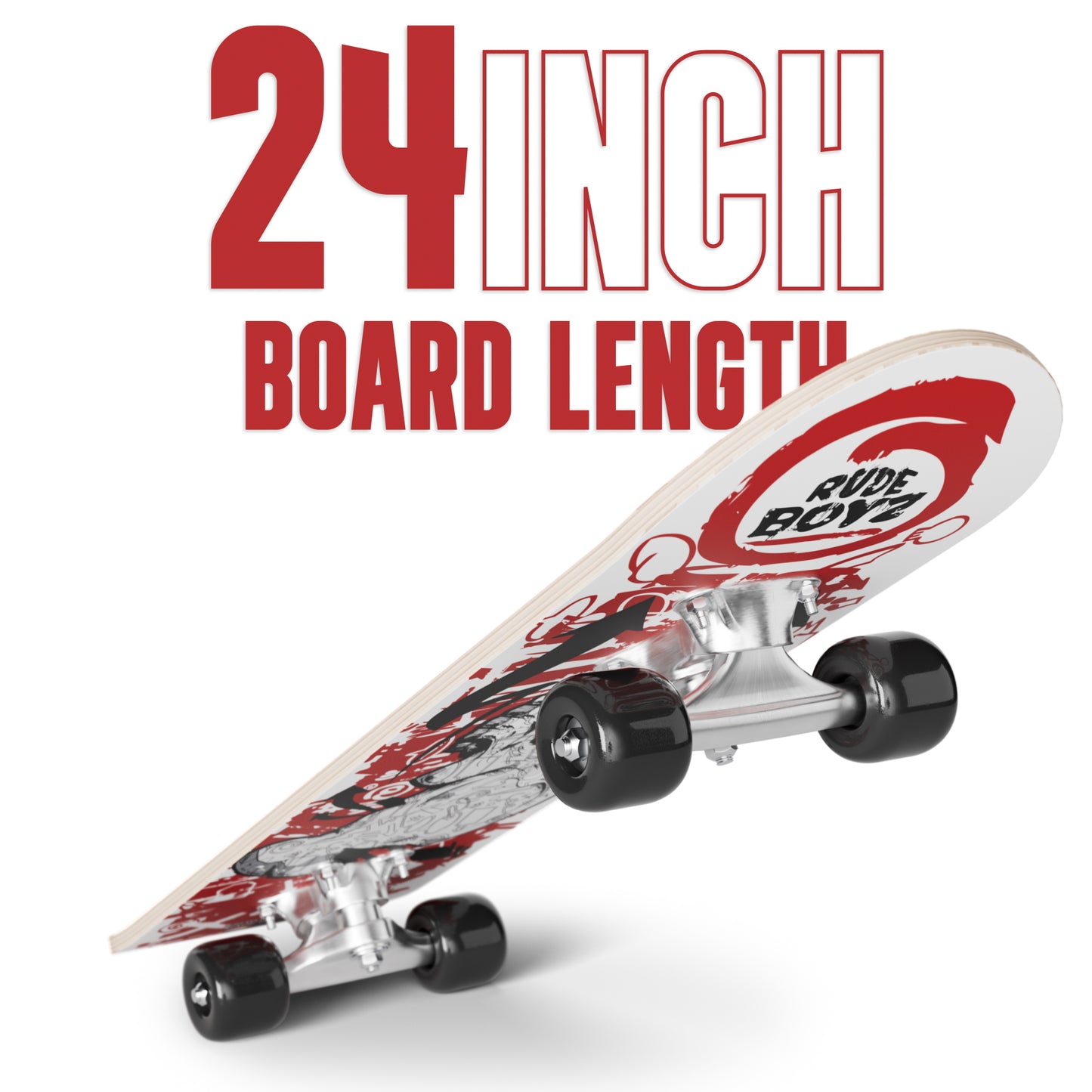 24" KID'S MINI ALUMINUM TRUCKS SKATEBOARDS