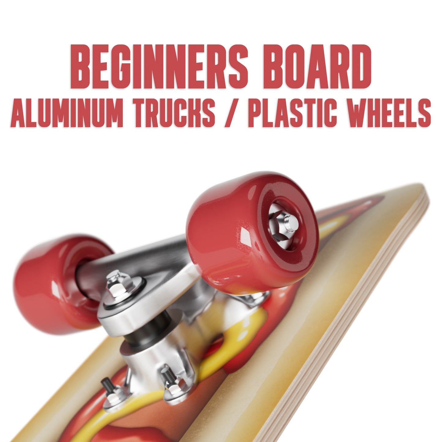 24" KID'S MINI ALUMINUM TRUCKS SKATEBOARDS