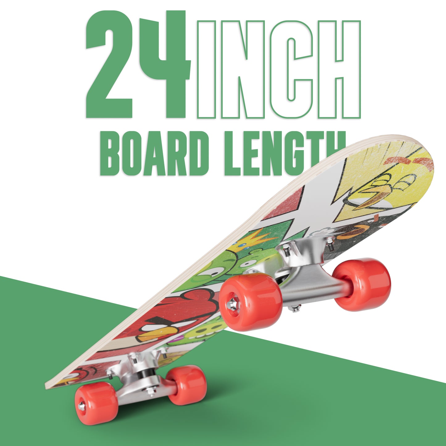 24" KID'S MINI ALUMINUM TRUCKS SKATEBOARDS