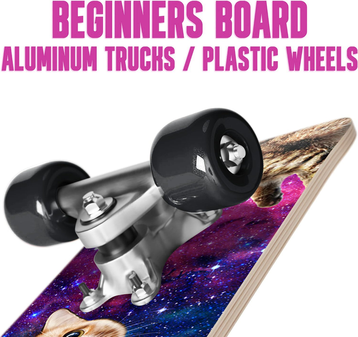 24" KID'S MINI ALUMINUM TRUCKS SKATEBOARDS