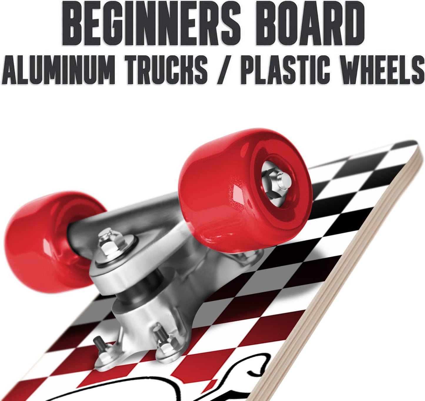 24" KID'S MINI ALUMINUM TRUCKS SKATEBOARDS