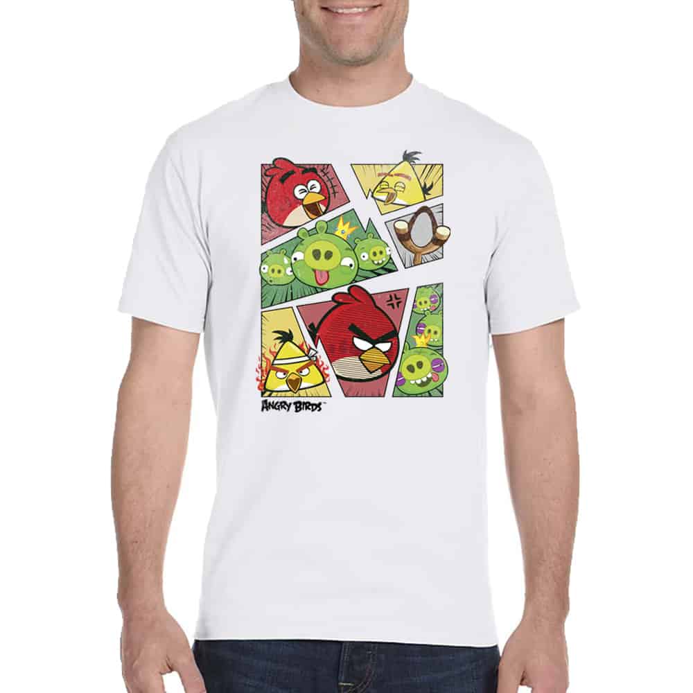 ANGRY BIRDS OFFICAL ADULT T-SHIRTS