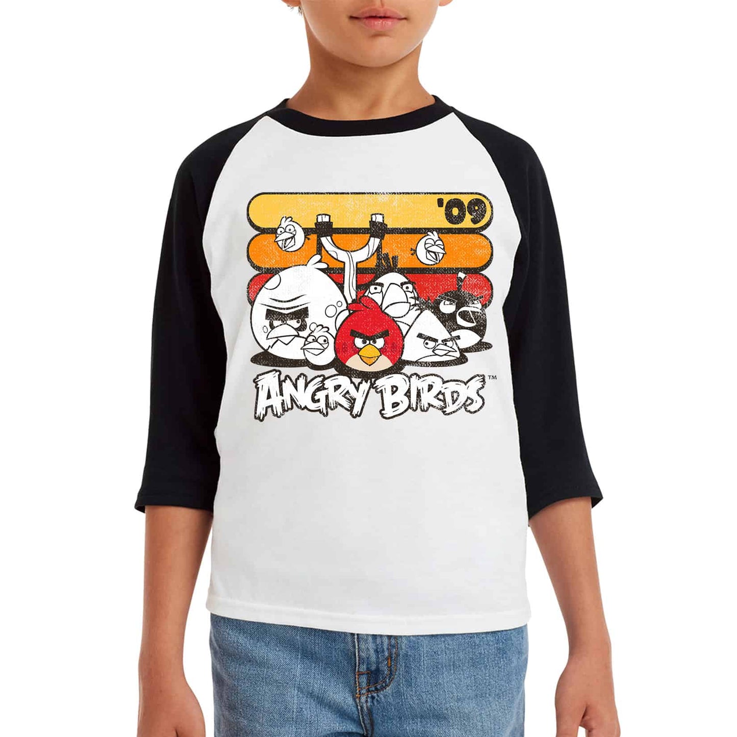 ANGRY BIRDS OFFICAIL LONG SLEEVE KIDS T-SHIRTS