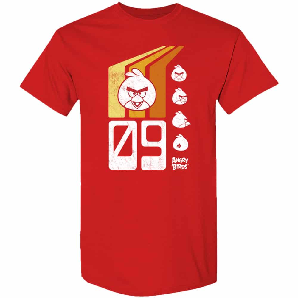 ANGRY BIRDS OFFICAL ADULT T-SHIRTS